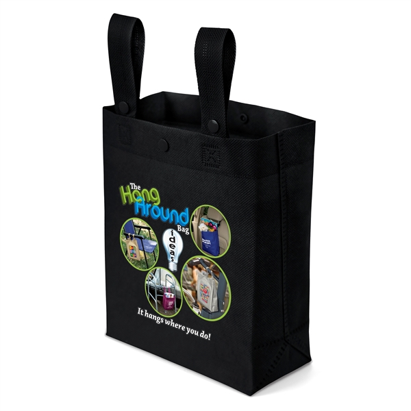 Non-Woven Polypropylene Tote with longs straps & dual snaps.... from ASI 37940 Bag Makers Inc