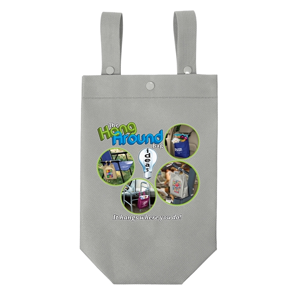 Non-Woven Polypropylene Tote with longs straps & dual snaps.... from ASI 37940 Bag Makers Inc