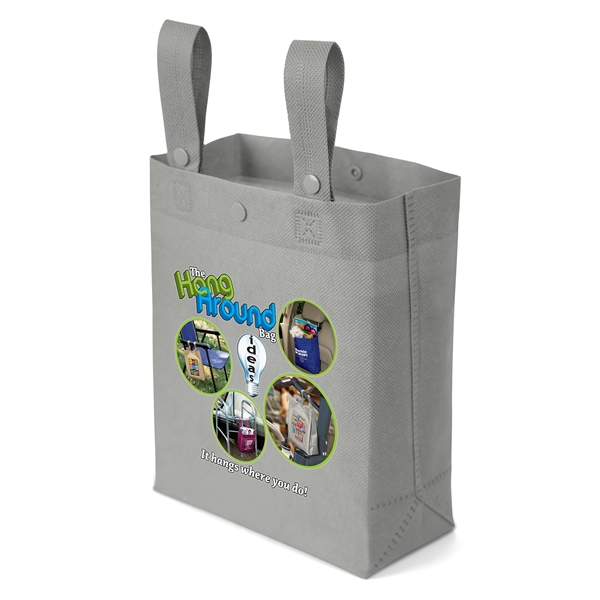 Non-Woven Polypropylene Tote with longs straps & dual snaps.... from ASI 37940 Bag Makers Inc