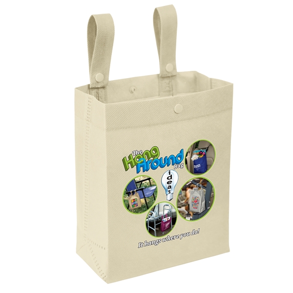 Non-Woven Polypropylene Tote with longs straps & dual snaps.... from ASI 37940 Bag Makers Inc