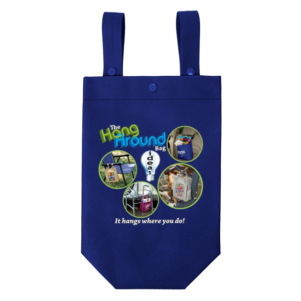 Non-Woven Polypropylene Tote with longs straps & dual snaps.... from ASI 37940 Bag Makers Inc