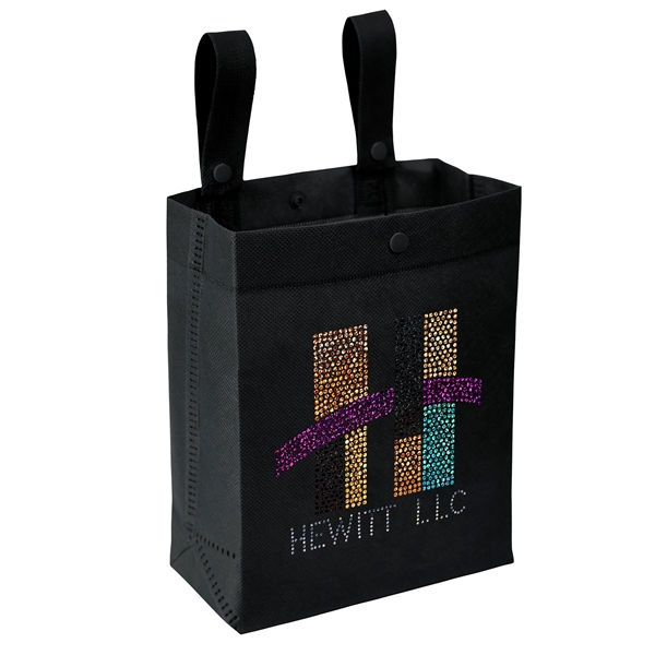 Non-Woven Polypropylene Tote with longs straps & dual snaps.... from ASI 37940 Bag Makers Inc