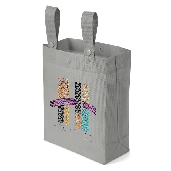 Non-Woven Polypropylene Tote with longs straps & dual snaps.... from ASI 37940 Bag Makers Inc