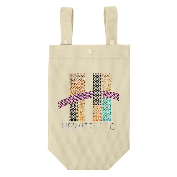 Non-Woven Polypropylene Tote with longs straps & dual snaps.... from ASI 37940 Bag Makers Inc