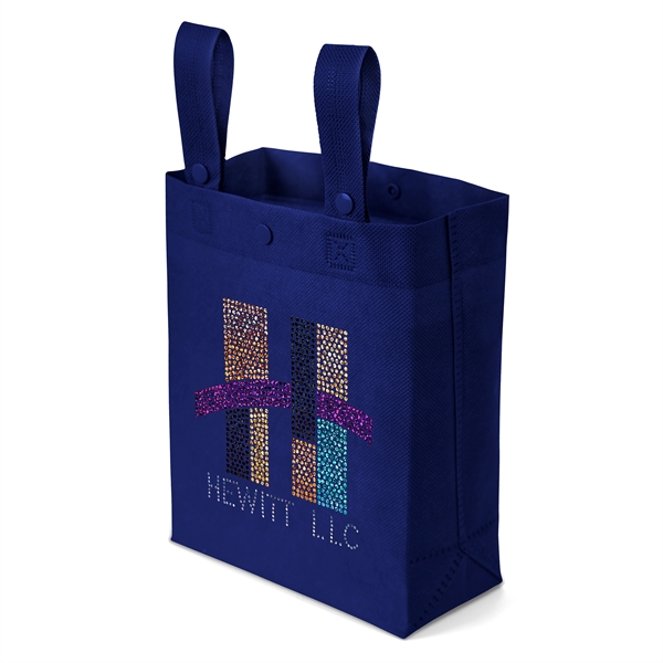 Non-Woven Polypropylene Tote with longs straps & dual snaps.... from ASI 37940 Bag Makers Inc