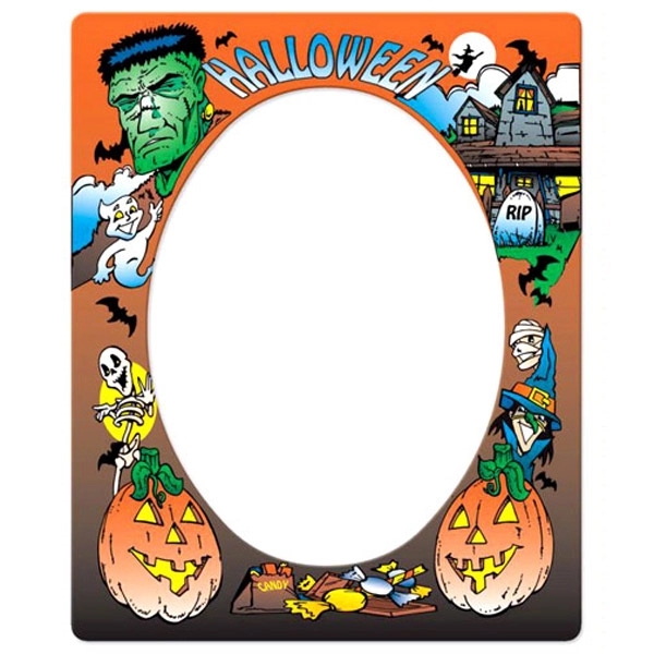 Magnets - Picture Frame Oval Center - Full Color... from ASI 80210 Quikey Mfg Co Inc / Quikey Line