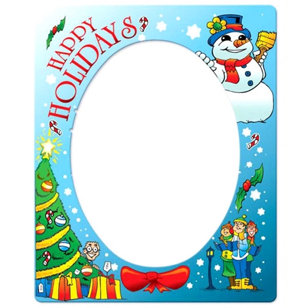 Magnets - Picture Frame Oval Center - Full Color... from ASI 80210 Quikey Mfg Co Inc / Quikey Line