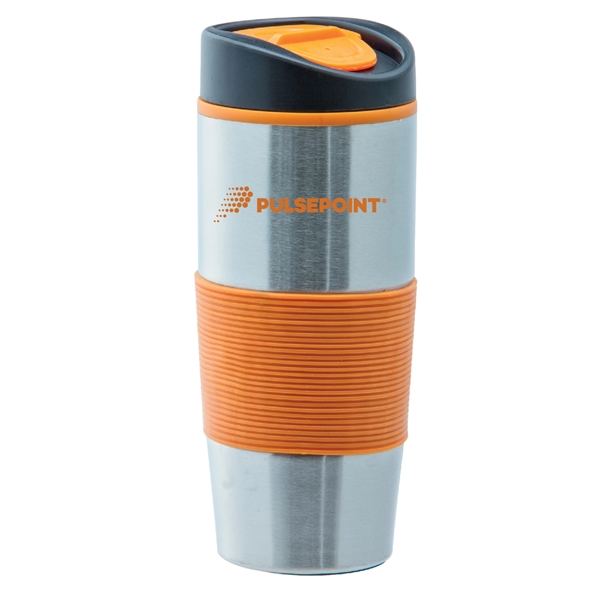 16 oz double wall insulated travel tumbler with slide 2 sip... from ASI 74245 Nordic Co Inc / Nordic Nordic Promos