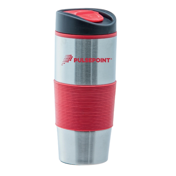 16 oz double wall insulated travel tumbler with slide 2 sip... from ASI 74245 Nordic Co Inc / Nordic Nordic Promos