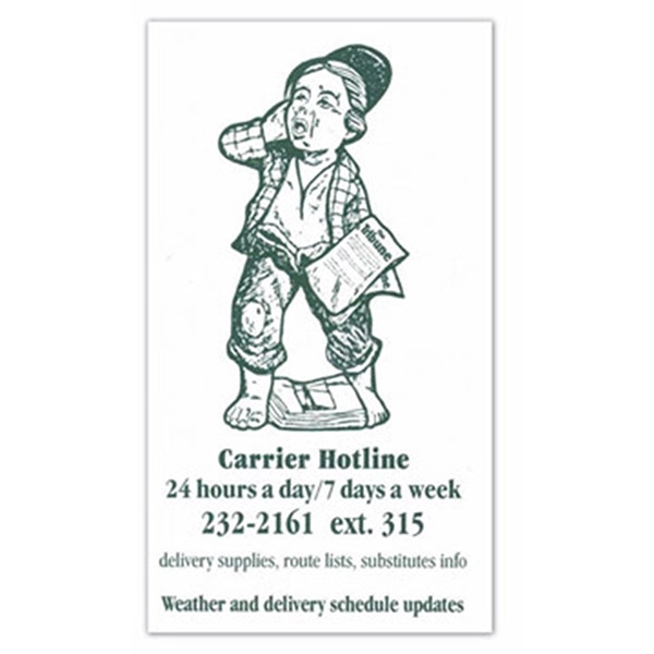 Magnet - 2.25" x 4" Rectangle - Full Color... from ASI 80210 Quikey Mfg Co Inc / Quikey Line