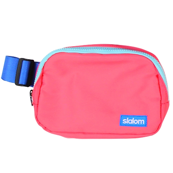 Belt bag/fanny pack that's made of water-resistant nylon with a 43"... from ASI 90807 Tekweld