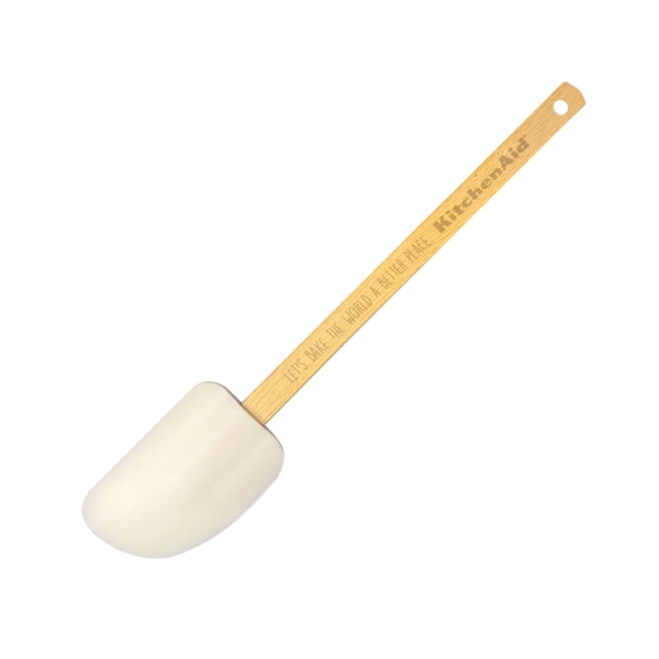Silicone spatula with a wooden handle.... from ASI 88060 Snugz/USA Inc