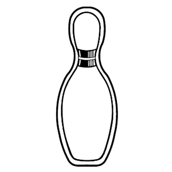 Magnets - Stock Shape Collection - Full Color. Bowling pin shaped.... from ASI 80210 Quikey Mfg Co Inc / Quikey Line