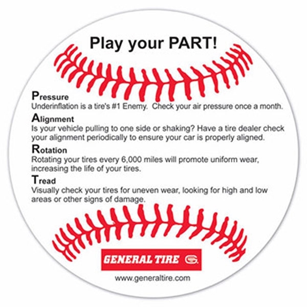 Magnet - 4" Round - Full Color... from ASI 80210 Quikey Mfg Co Inc / Quikey Line