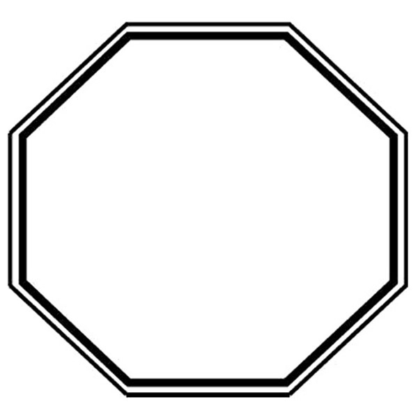 Magnets - Stock Shape Collection - Full Color. Small stop sign... from ASI 80210 Quikey Mfg Co Inc / Quikey Line