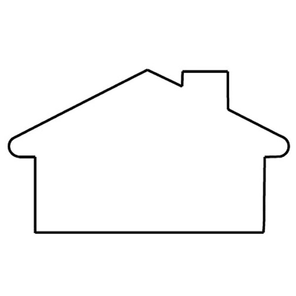 Magnets - Stock Shape Collection - Full Color. Medium house shaped.... from ASI 80210 Quikey Mfg Co Inc / Quikey Line