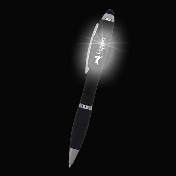 Stylus pen featuring a LED light located in the barrel, making... from ASI 34800 Alstar Creations / Alstar Line