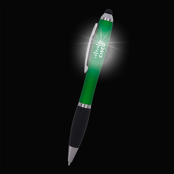 Stylus pen featuring a LED light located in the barrel, making... from ASI 34800 Alstar Creations / Alstar Line