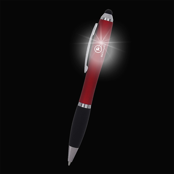 Stylus pen featuring a LED light located in the barrel, making... from ASI 34800 Alstar Creations / Alstar Line