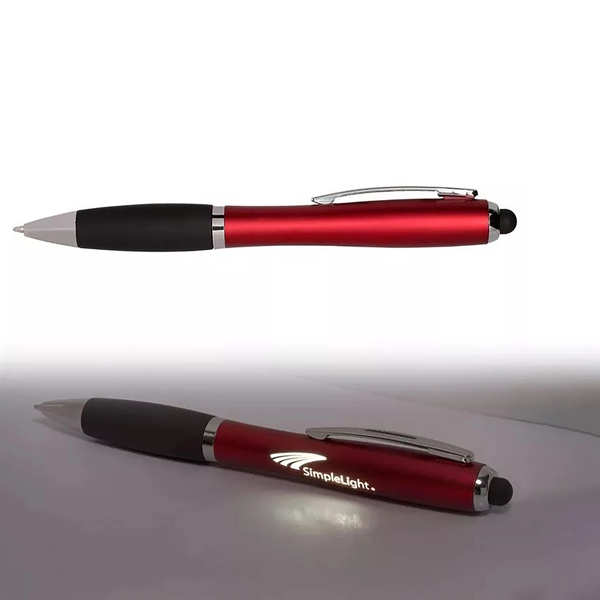 Stylus pen featuring a LED light located in the barrel, making... from ASI 34800 Alstar Creations / Alstar Line