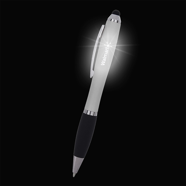 Stylus pen featuring a LED light located in the barrel, making... from ASI 34800 Alstar Creations / Alstar Line