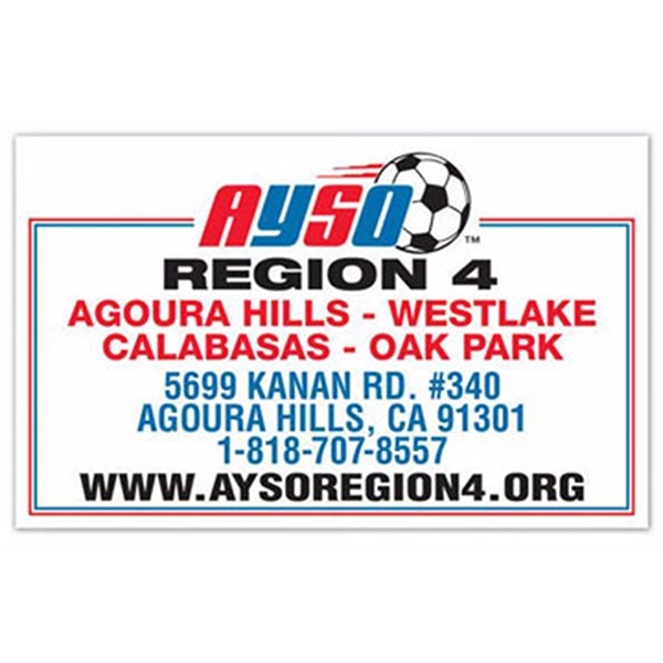 Magnet - 2.5" x 4" Rectangle - Full Color... from ASI 80210 Quikey Mfg Co Inc / Quikey Line