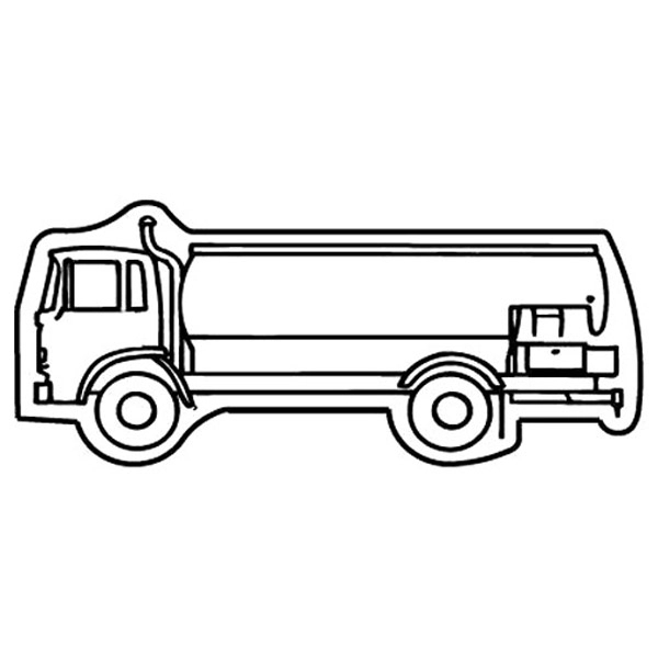 Magnets - Stock Shape Collection - Full Color. Oil truck shaped.... from ASI 80210 Quikey Mfg Co Inc / Quikey Line