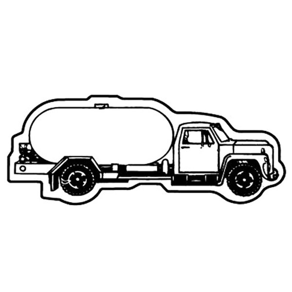 Magnets - Stock Shape Collection - Full Color. Gas truck shaped.... from ASI 80210 Quikey Mfg Co Inc / Quikey Line
