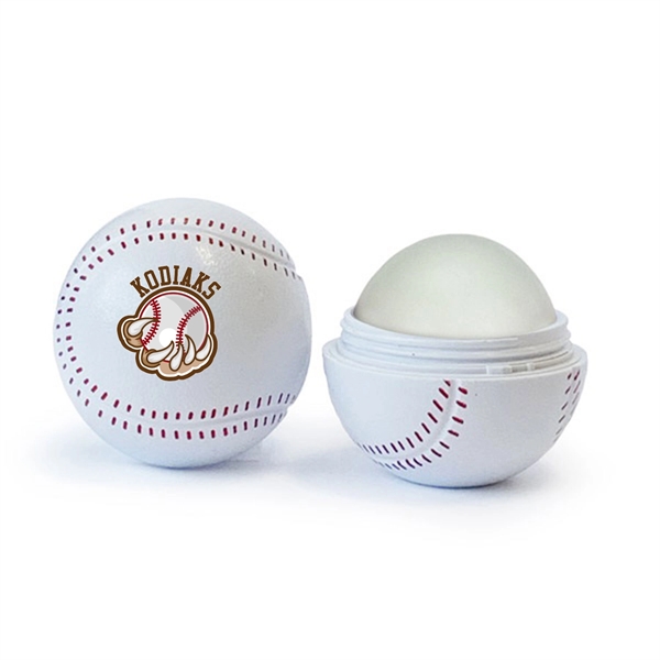 Lip moisturizer made of natural beeswax in a baseball shaped container.... from ASI 61966 HPG / Mixie