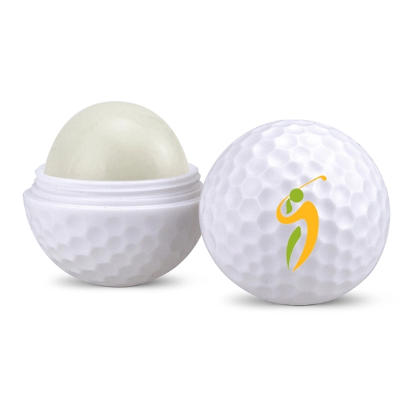 Tee-Up the perfect promo with this golf ball-shaped lip balm moisturizer... from ASI 61966 HPG / Mixie