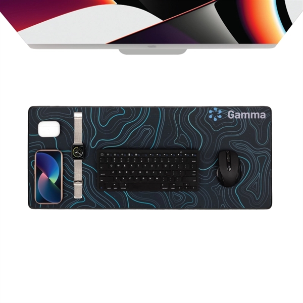 27 1/2" x 11 5/8" x 1/8" mouse pad/desk mat made... from ASI 57655 STOPNGO Line