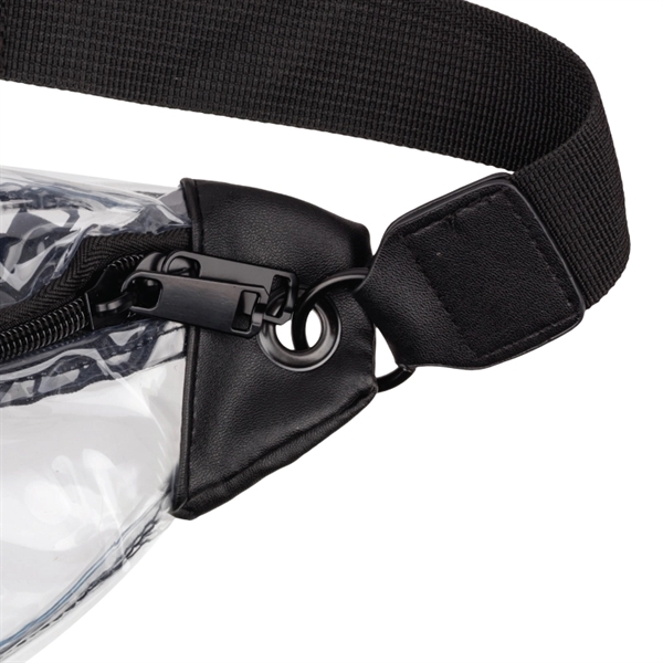 Fanny pack made of transparent PVC with a poly-web waist strap... from ASI 57655 STOPNGO Line