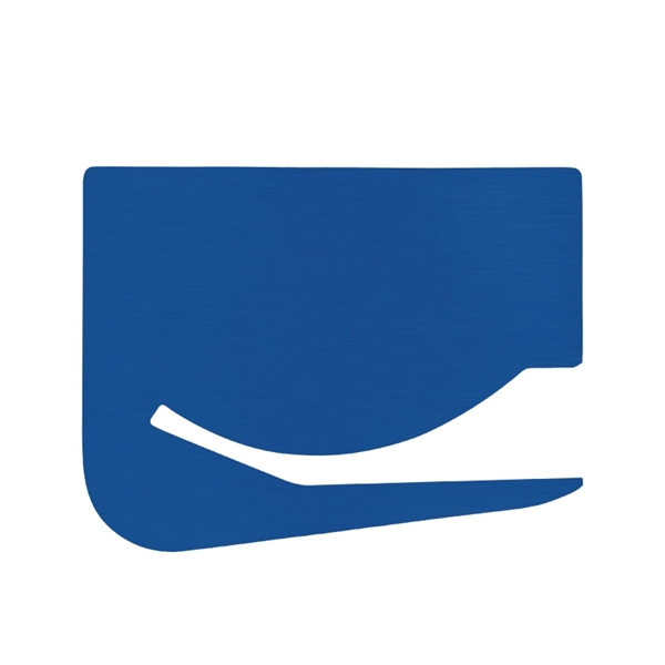 Stainless steel handheld letter opener with magnet... from ASI 57655 STOPNGO Line