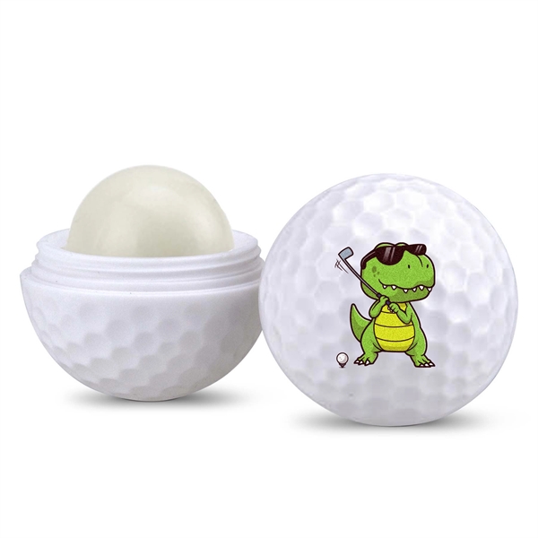 This fun golf ball-shaped SUNSCREEN container has 14g of SPF15 sunscreen... from ASI 61966 HPG / Mixie