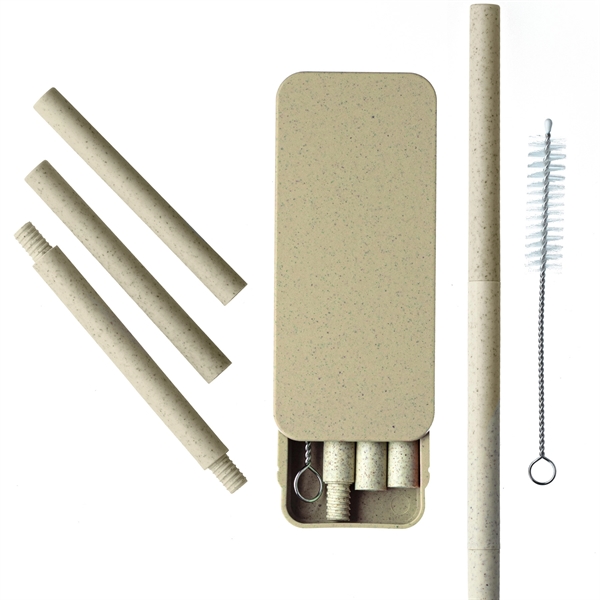 Buildable Wheat Straws and Box Made of eco-friendly Wheat Straw... from ASI 61966 HPG / Mixie