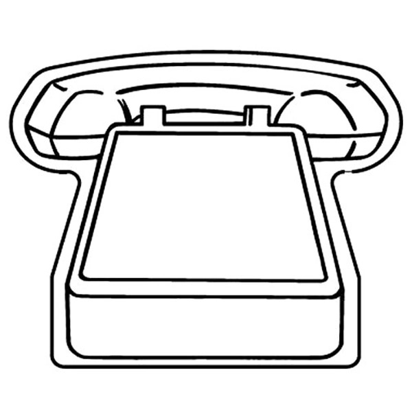 Magnets - Stock Shape Collection - Full Color. Large phone shaped.... from ASI 80210 Quikey Mfg Co Inc / Quikey Line