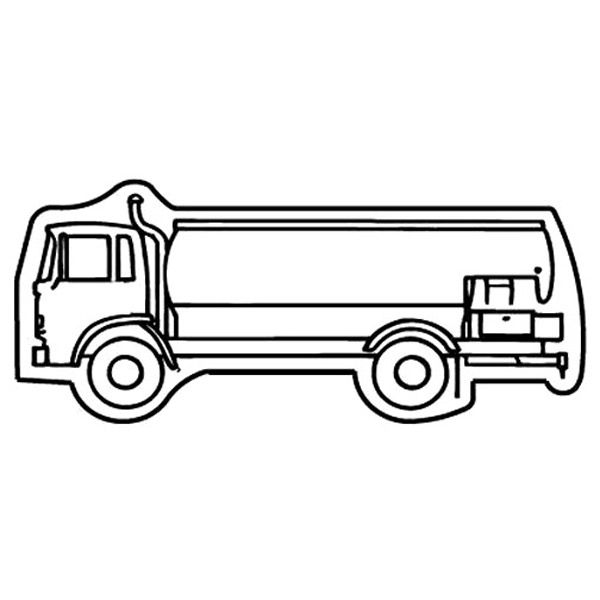Magnets - Stock Shape Collection - Full Color. Oil truck shaped.... from ASI 80210 Quikey Mfg Co Inc / Quikey Line