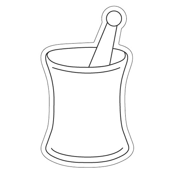 Magnets - Stock Shape Collection - Full Color. Mortar & pestle... from ASI 80210 Quikey Mfg Co Inc / Quikey Line