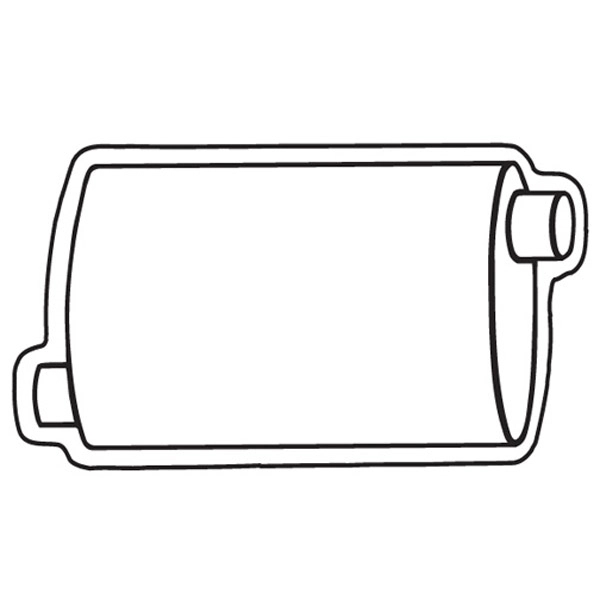 Magnets - Stock Shape Collection - Full Color. Muffler shaped.... from ASI 80210 Quikey Mfg Co Inc / Quikey Line