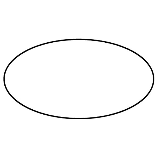 Magnets - Stock Shape Collection - Full Color. Oval shaped.... from ASI 80210 Quikey Mfg Co Inc / Quikey Line