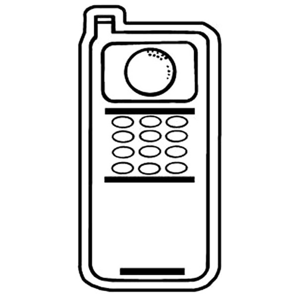 Magnets - Stock Shape Collection - Full Color. Cell phone shaped.... from ASI 80210 Quikey Mfg Co Inc / Quikey Line