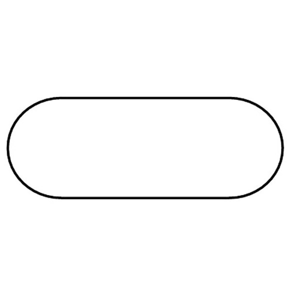 Magnets - Stock Shape Collection - Full Color. Oval shaped.... from ASI 80210 Quikey Mfg Co Inc / Quikey Line