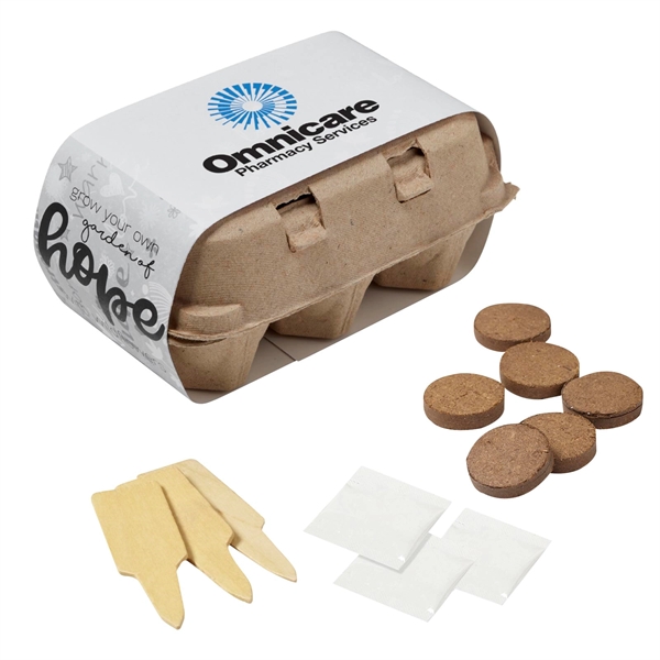 Gray Grow Your Own Garden of Hope Seed Kit with planter,... from ASI 63549 Jornik Manufacturing Corp