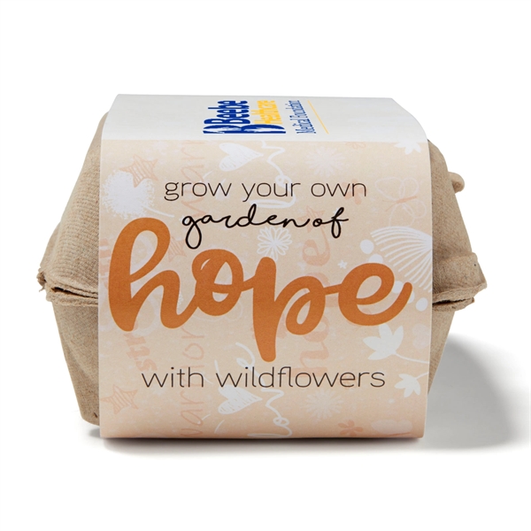 Orange Grow Your Own Garden of Hope Seed Kit with planter,... from ASI 63549 Jornik Manufacturing Corp