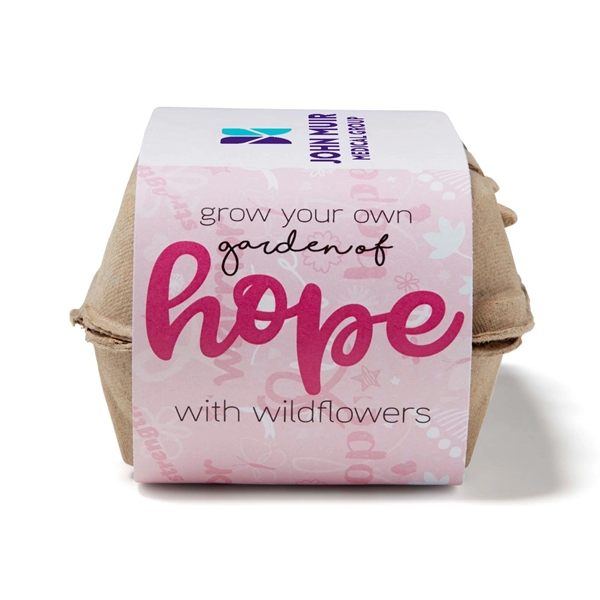 Pink Grow Your Own Garden of Hope Seed Kit with planter,... from ASI 63549 Jornik Manufacturing Corp