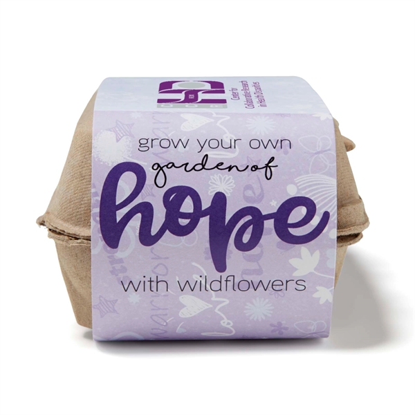 Purple Grow Your Own Garden of Hope Seed Kit with planter,... from ASI 63549 Jornik Manufacturing Corp