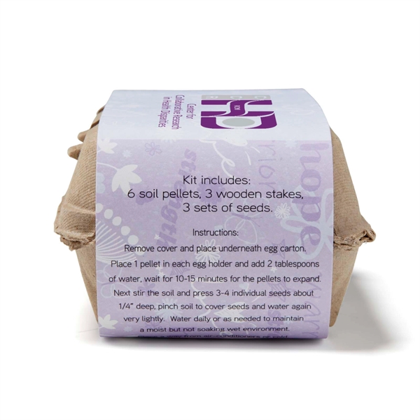 Purple Grow Your Own Garden of Hope Seed Kit with planter,... from ASI 63549 Jornik Manufacturing Corp