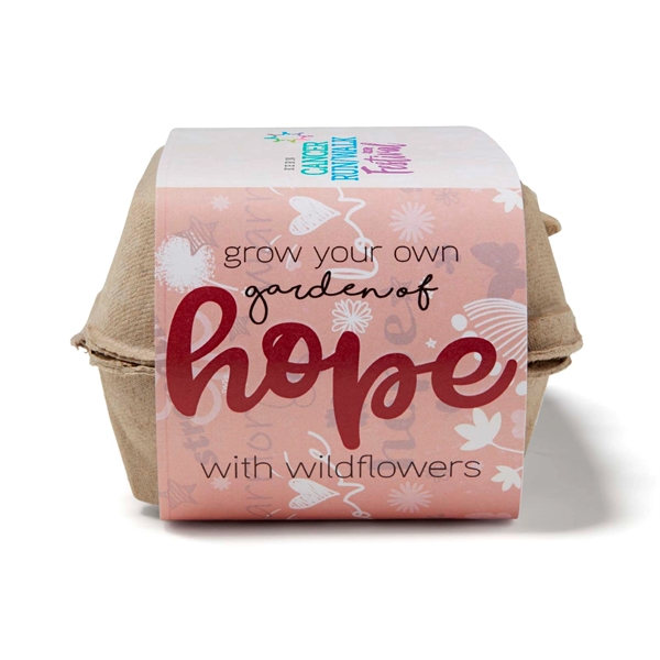 Red Grow Your Own Garden of Hope Seed Kit with planter,... from ASI 63549 Jornik Manufacturing Corp