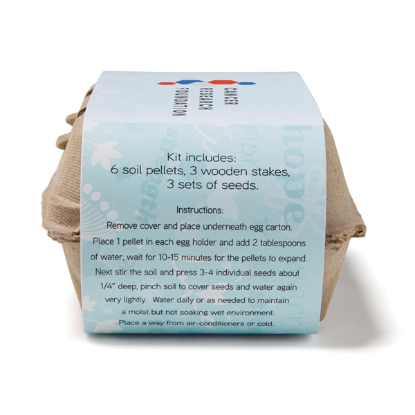 Teal Grow Your Own Garden of Hope Seed Kit with planter,... from ASI 63549 Jornik Manufacturing Corp