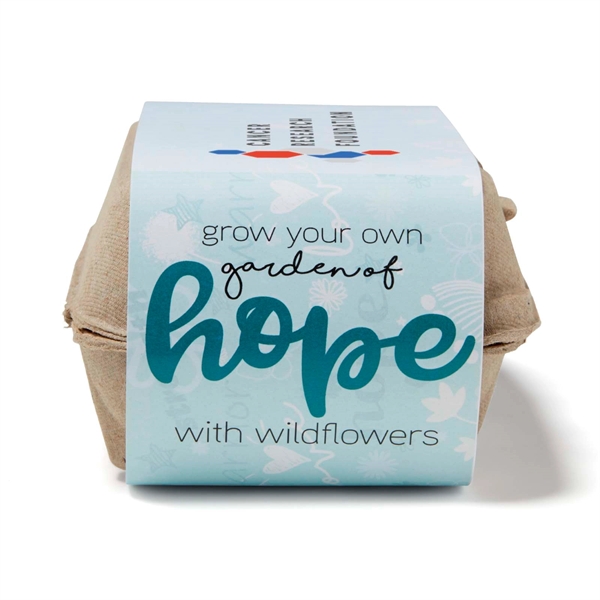 Teal Grow Your Own Garden of Hope Seed Kit with planter,... from ASI 63549 Jornik Manufacturing Corp
